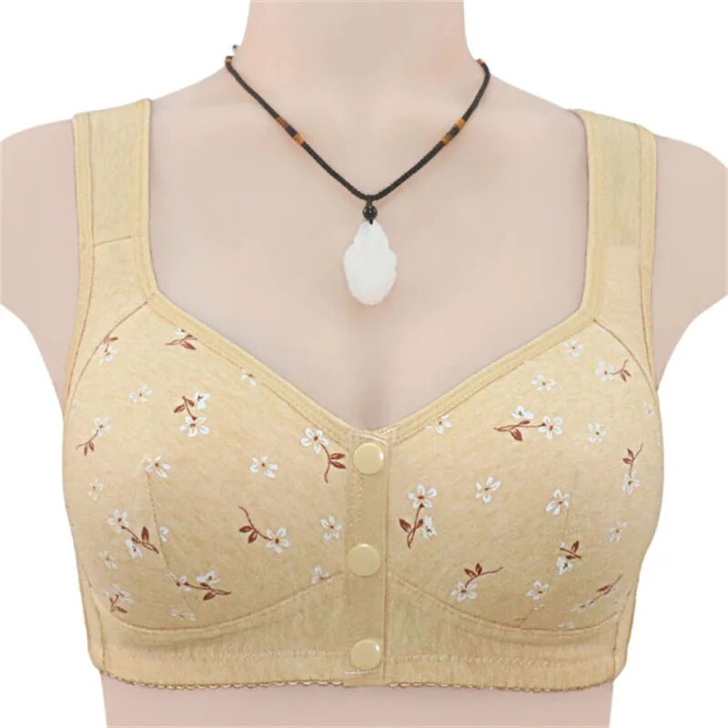 Large-Size-Printing-Non-steel-Ladies-Bra-Front-Opening-and-Closing-Underwear-Comfortable-Breathable-Push-Up-5
